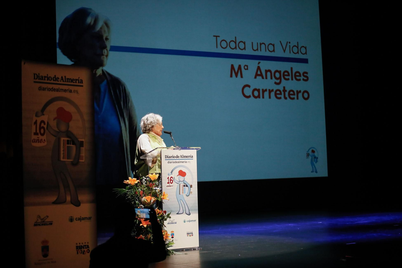 Imágenes de la Gala Aniversario de Diario de Almería, en Roquetas