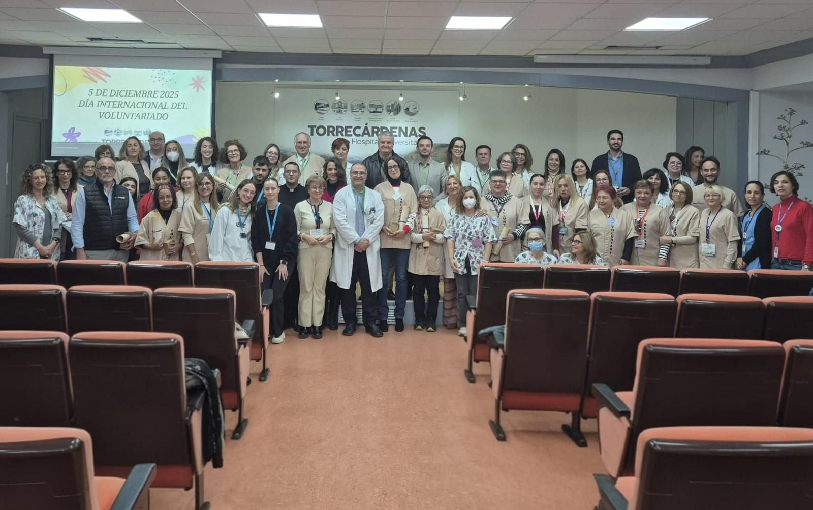 Acto celebrado en el Hospital Universitario Torrecárdenas.