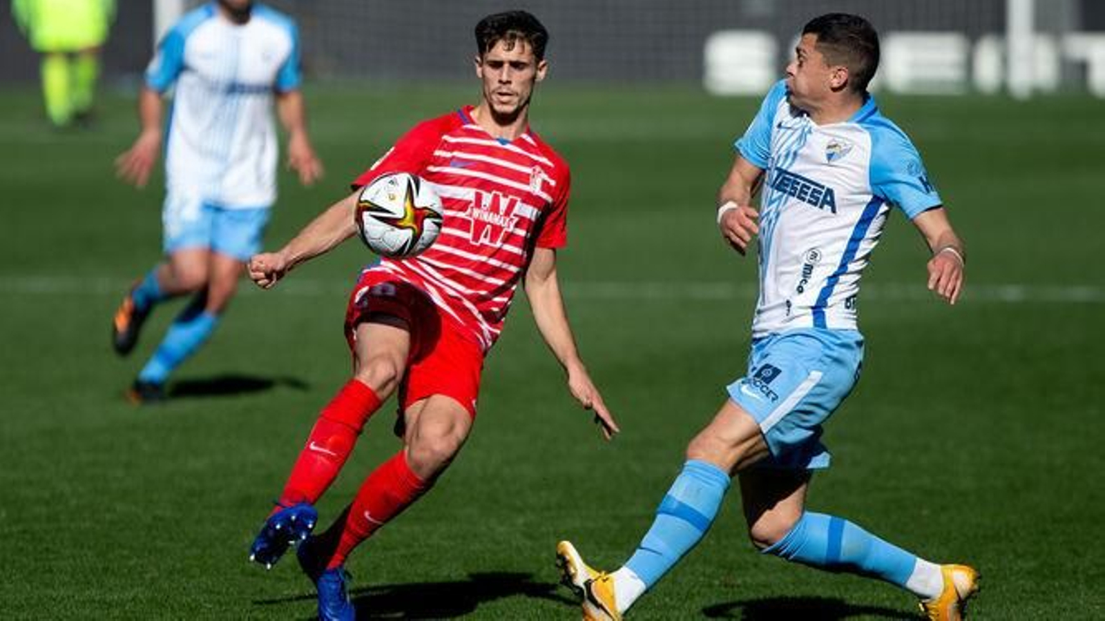 Pepe, en un partido de la pasada temporada con el Granada CF