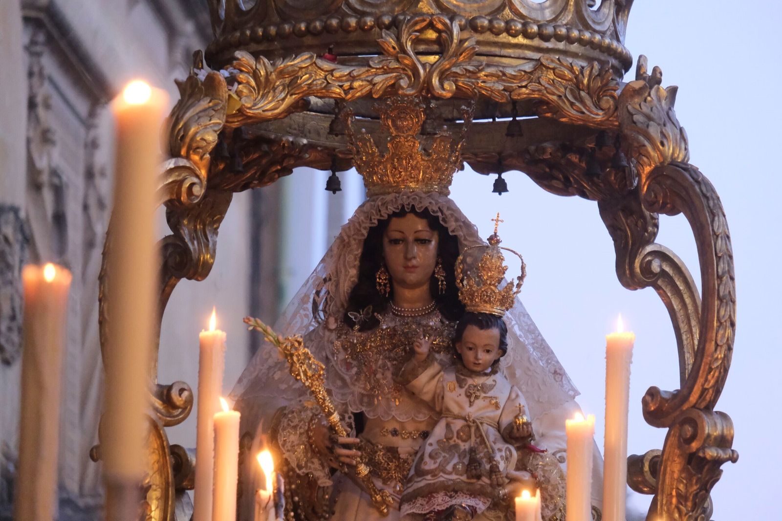 Las imágenes de la procesión de la Virgen del Socorro de Córdoba