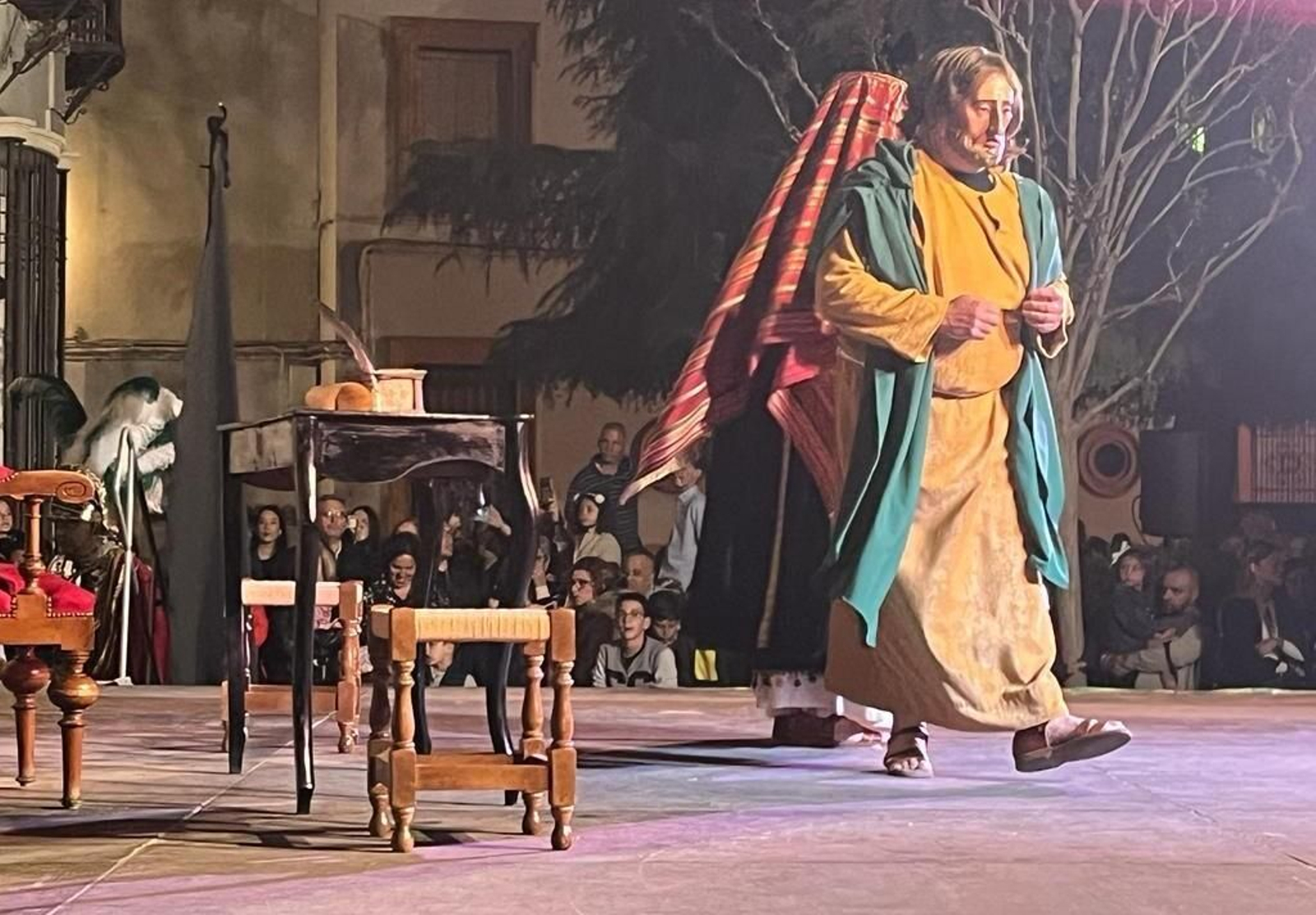 Un momento de la representación del Prendimiento.