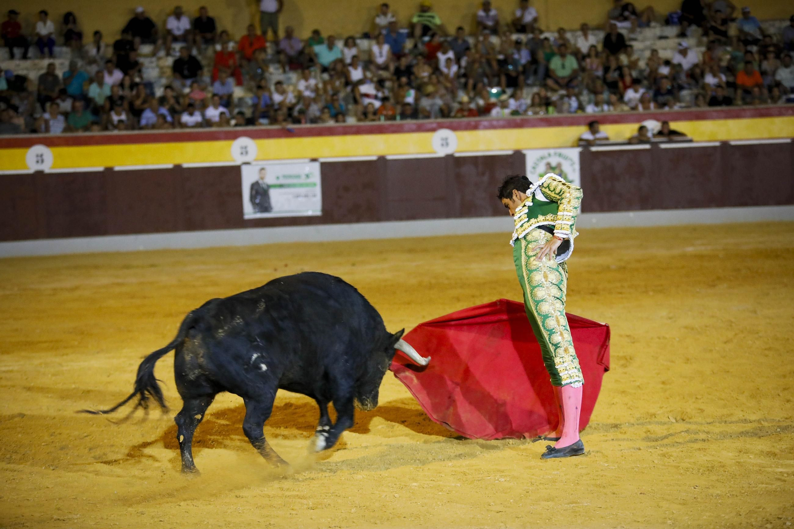 Corrida de toros Berja con un toro indultado, en imágenes