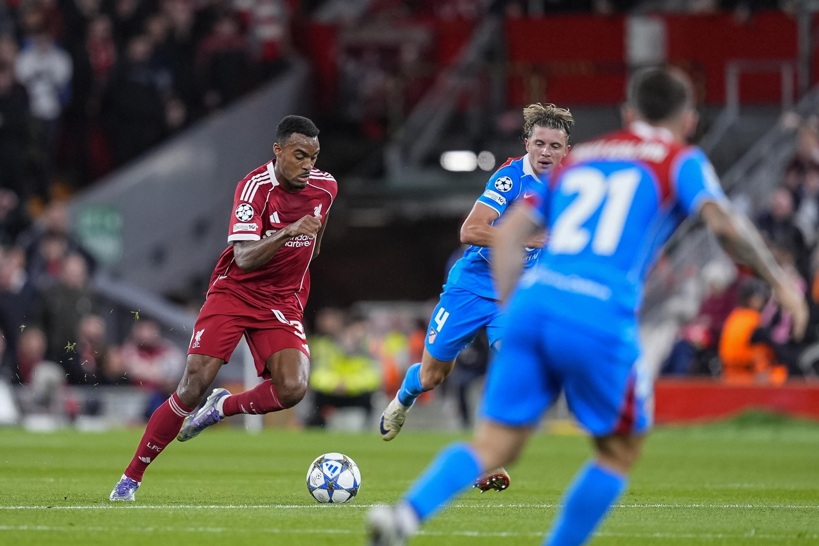 Las fotos del Liverpool - Atlético de Madrid