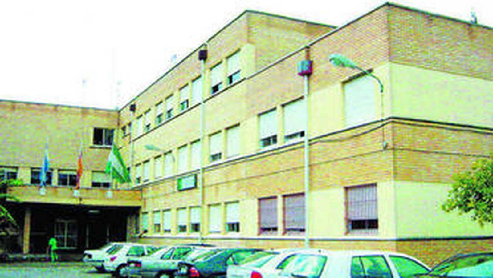 Fachada del instituto Francisco Romero Vargas, situado en la calle Moreno Mendoza.