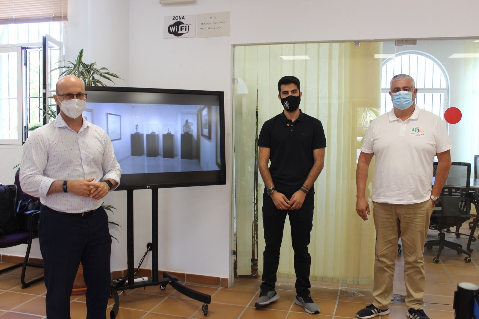 Presentación de la iniciativa ‘Visita virtual a Mijas’.