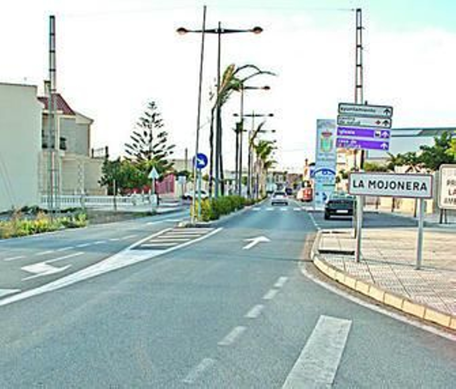 Esta entrada al municipio verá mejorada su imagen.