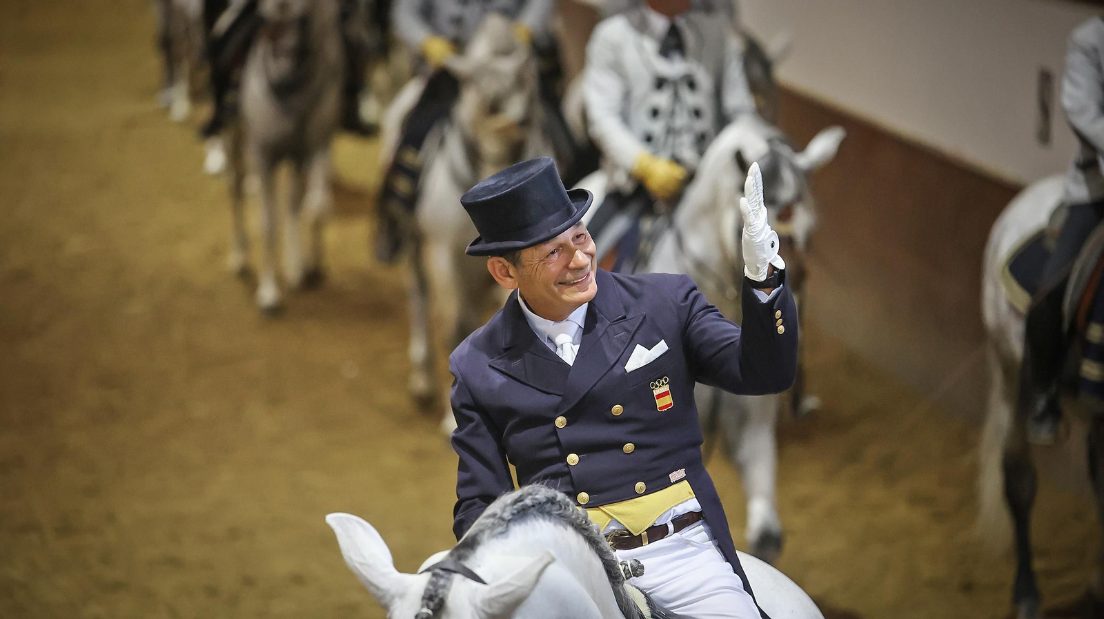 Emocionante despedida a Rafael Soto en la Real Escuela