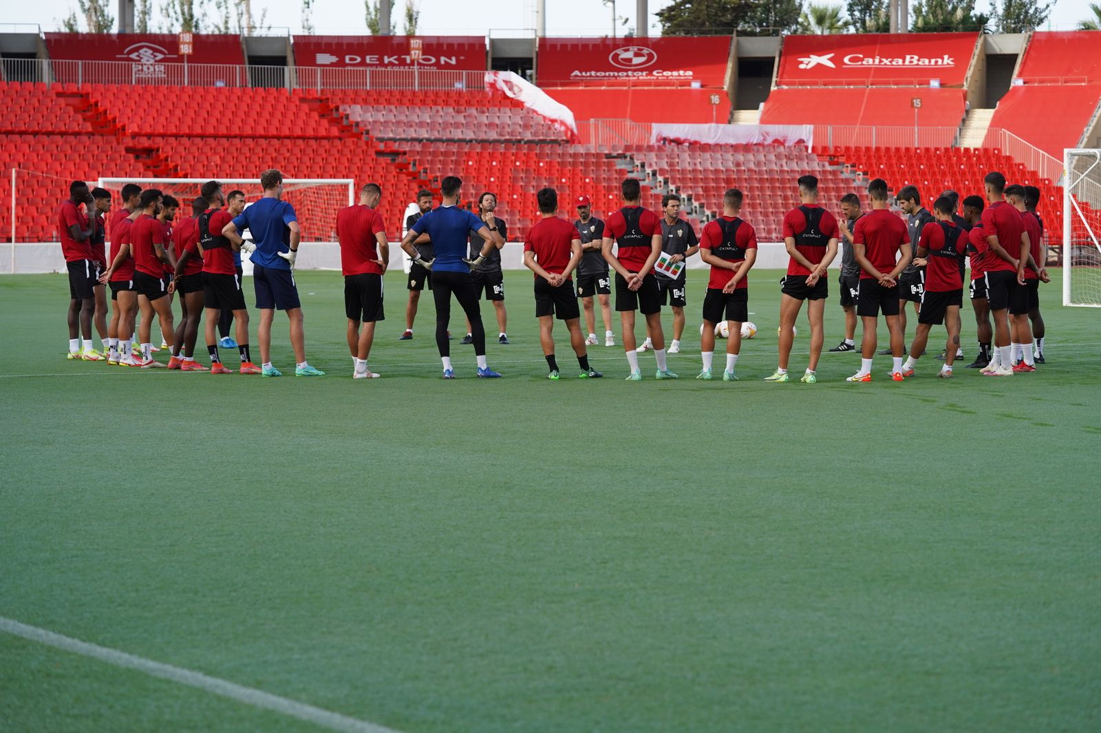 Fotogalería del entrenamiento de la UDA, viernes 27 de agosto