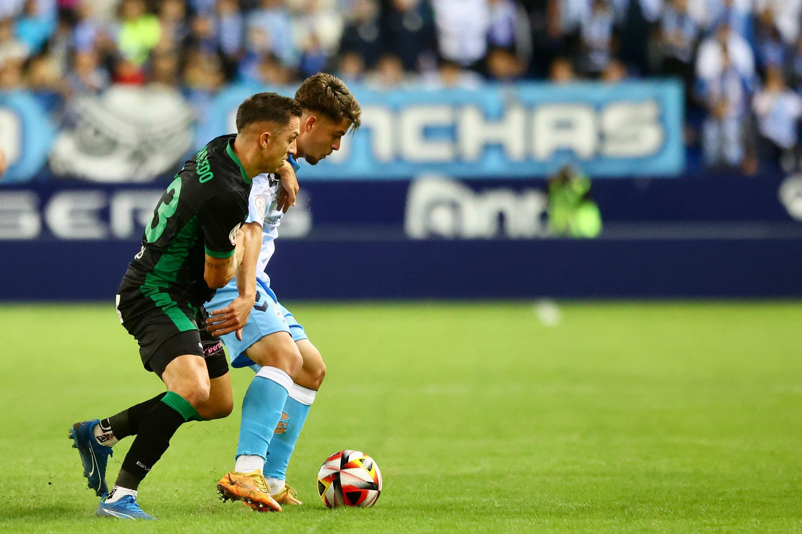 El Málaga CF-Córdoba, en fotos