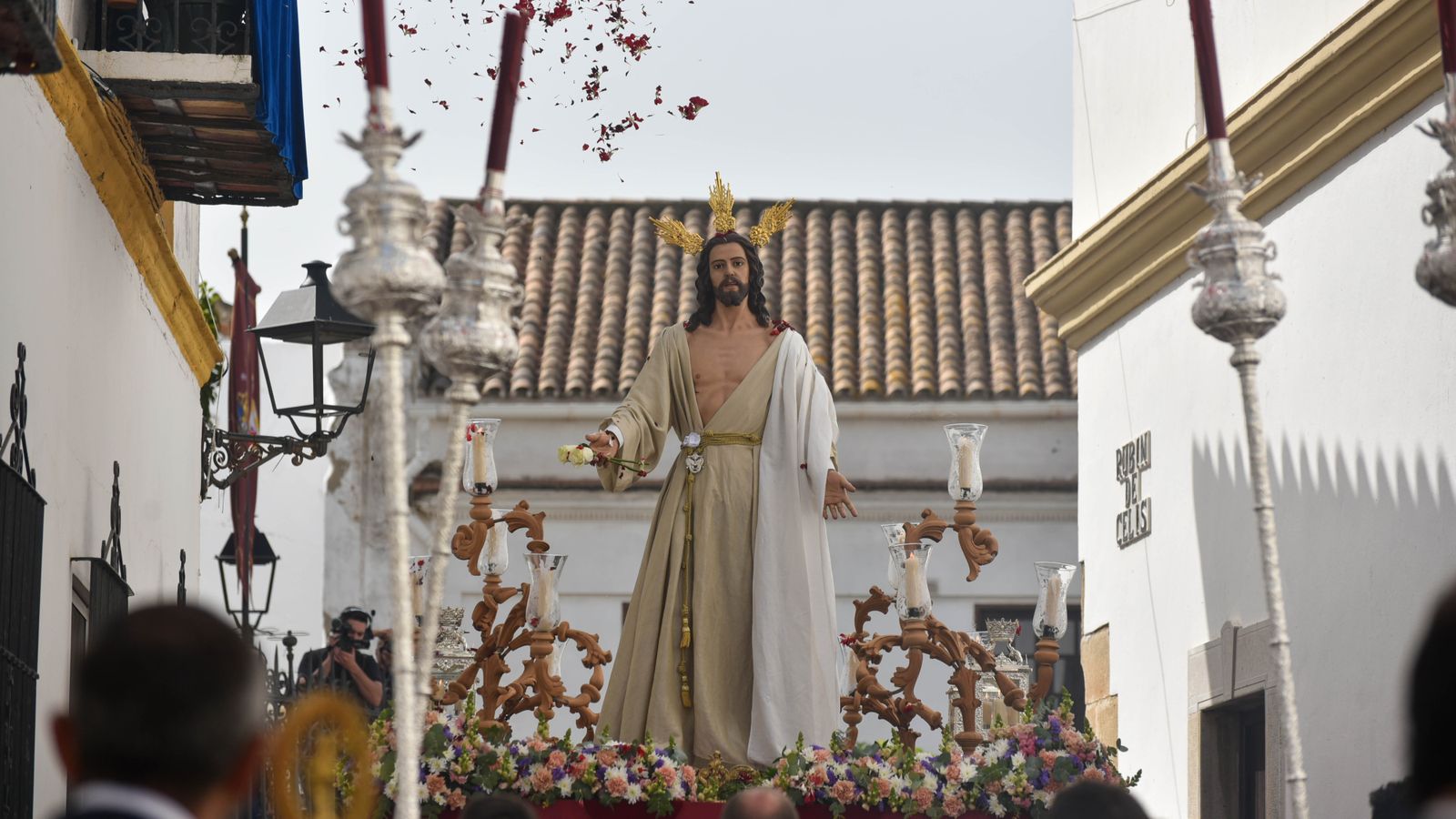 Fotos de la procesión del Resucitado en San Roque