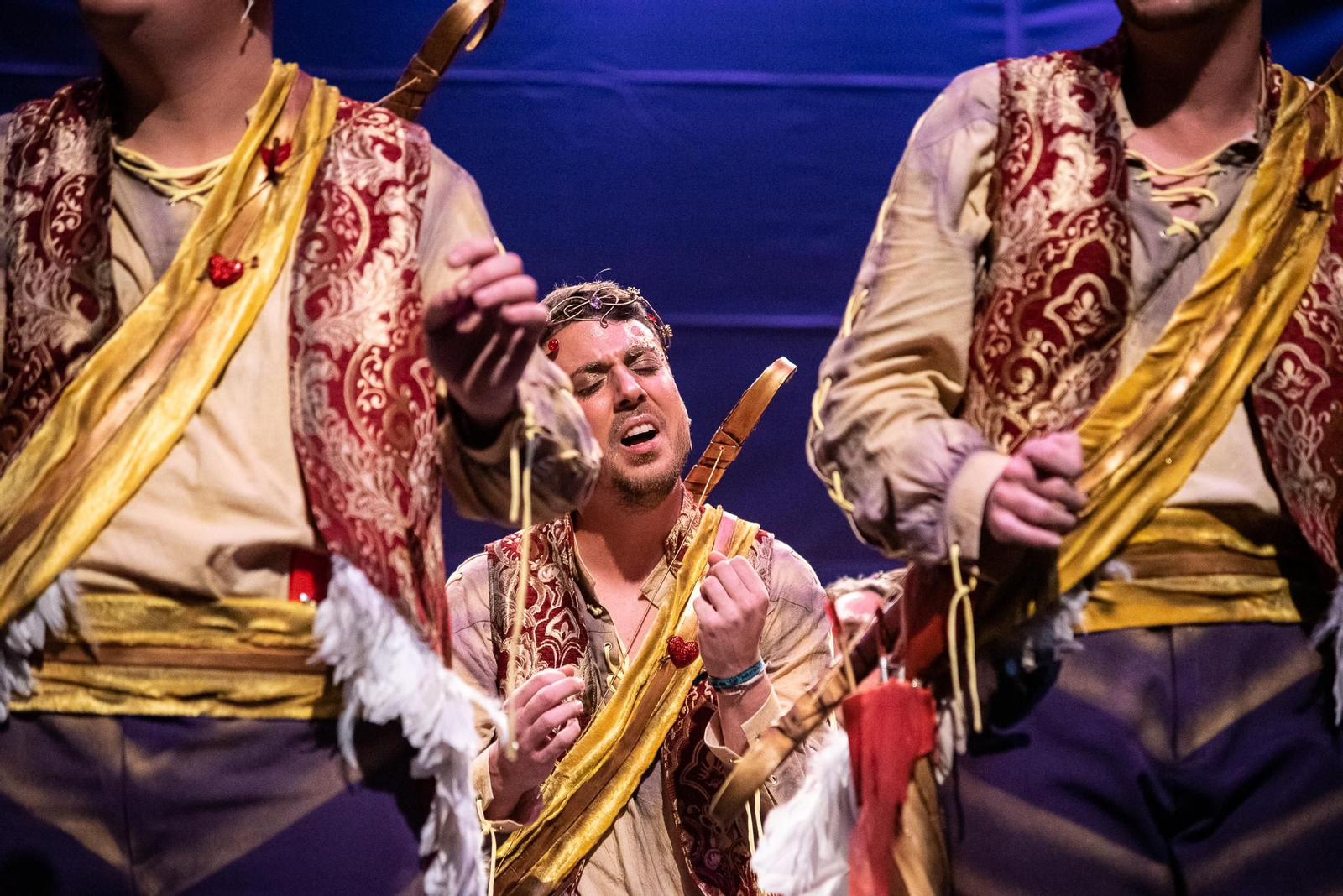 Imágenes de la comparsa El ángel de febrero