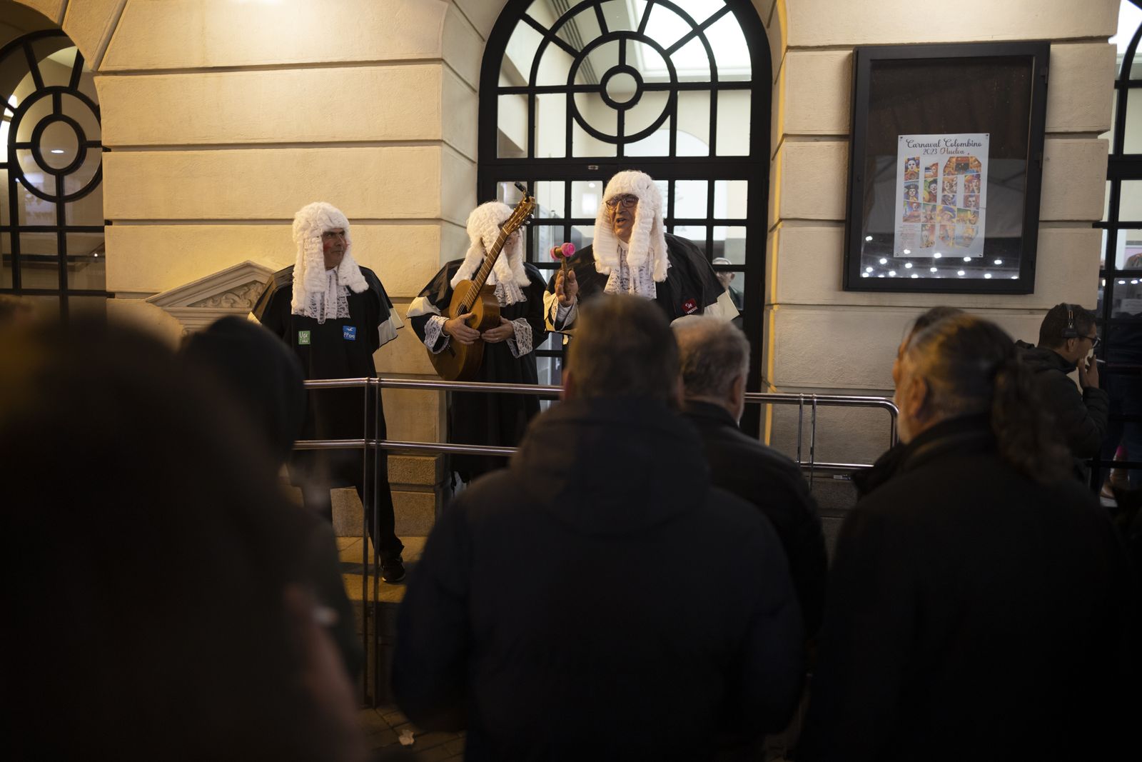 Ambiente en la final  del Carnaval Colombino