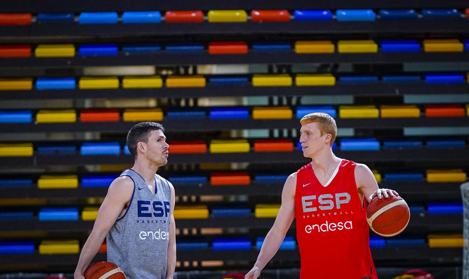 Fotos: Los jugadores del Unicaja ya entrenan con España