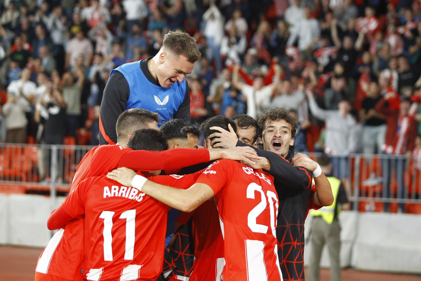 Las mejores imágenes del U.D. Almería-Granada C.F