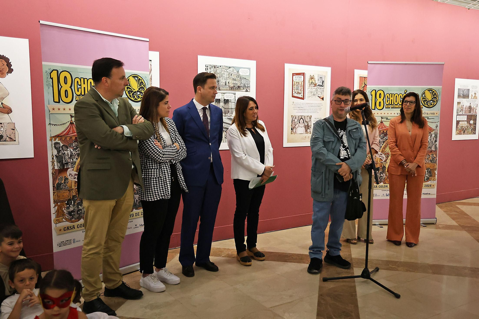 Imágenes de la inauguración del Salón Internacional Chocómic