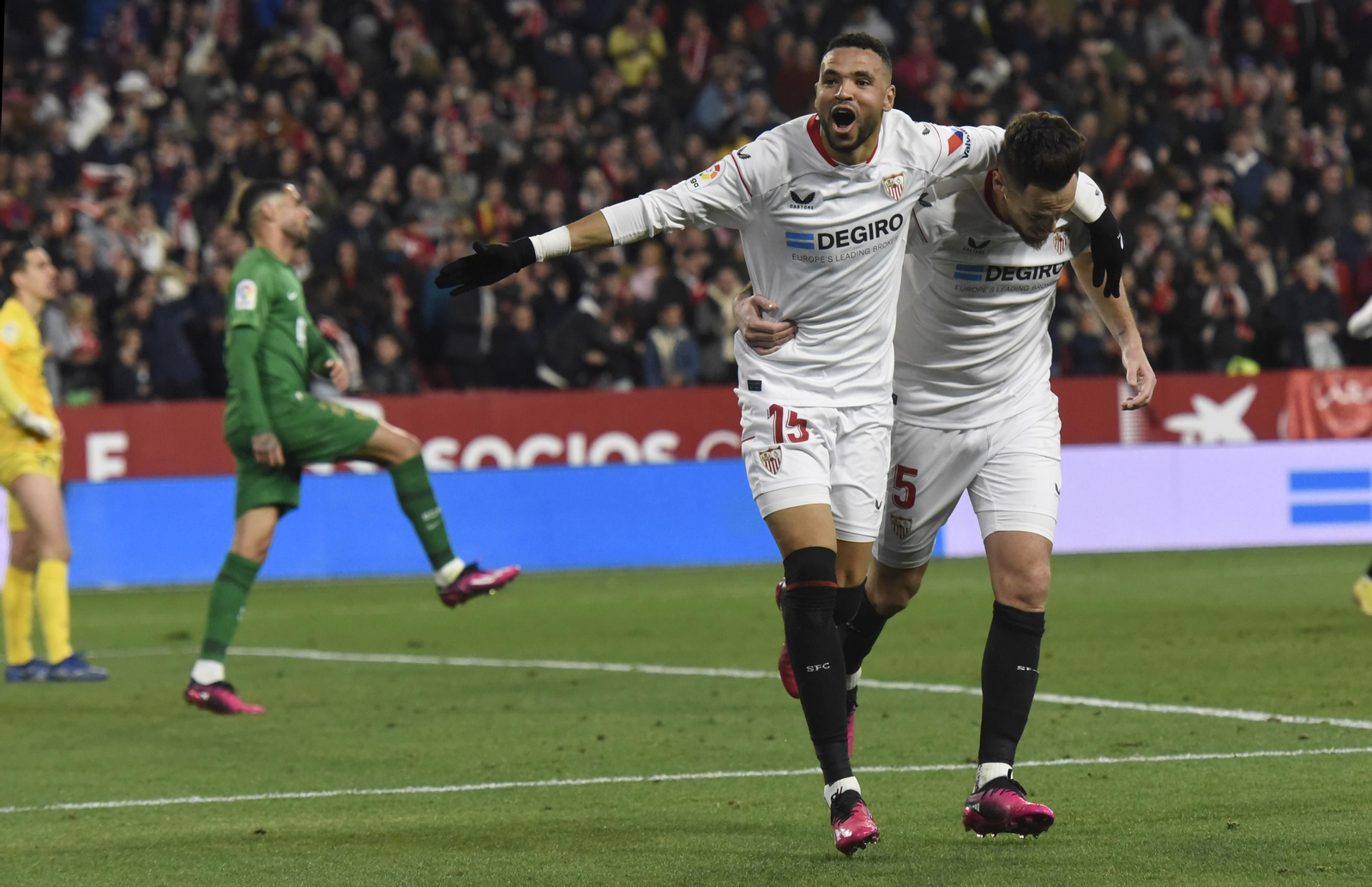 Las imágenes del Sevilla fc-Elche