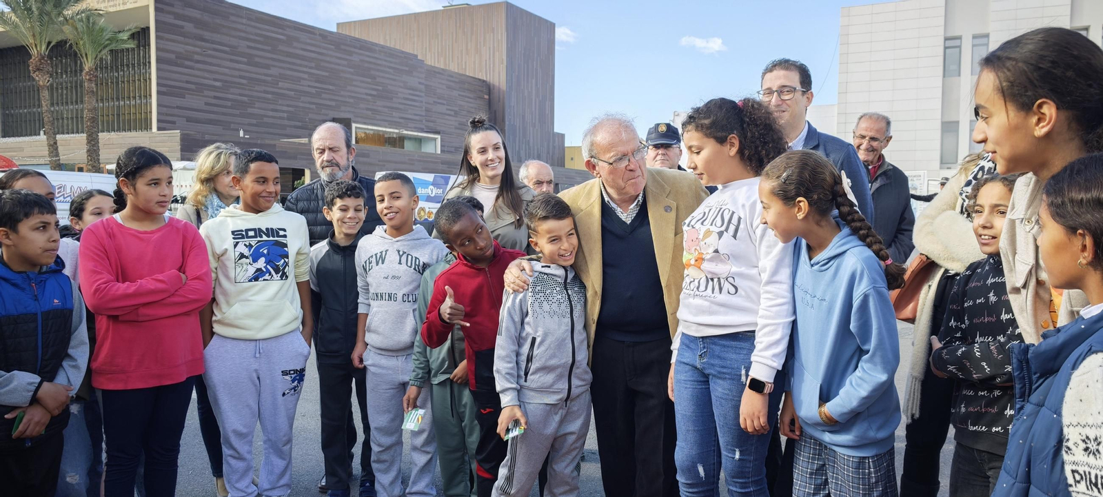 Vícar se convierte en un 'parque temático' de la seguridad para fomentar la prevención
