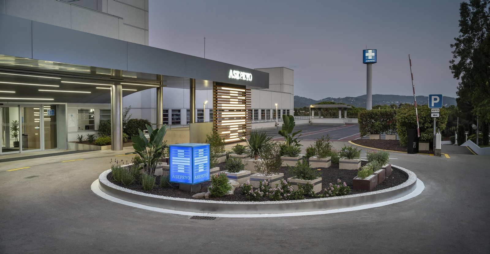 Instalaciones de Asepeyo.