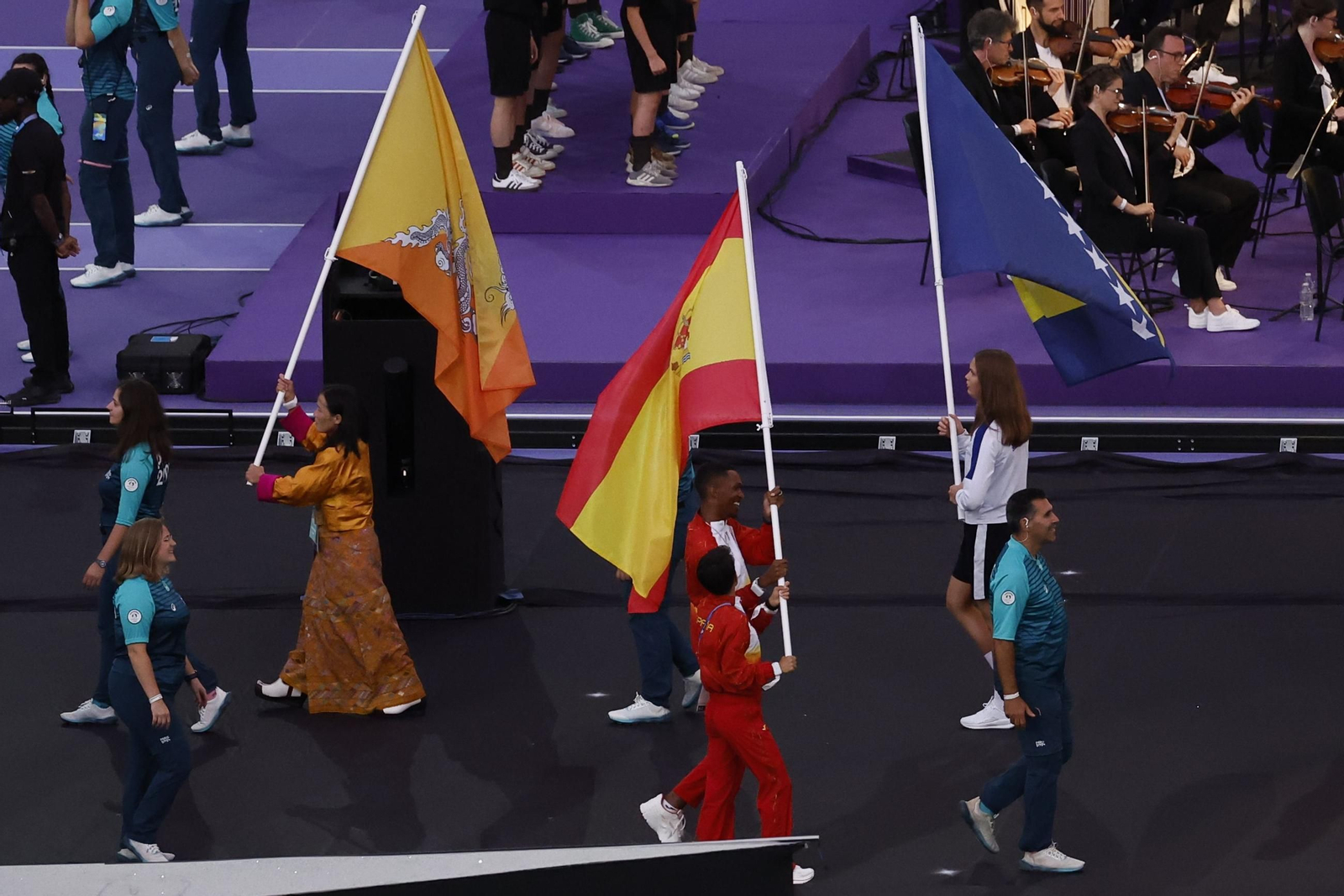 Las fotos de la ceremonia de clausura de los Juegos Olímpicos París 2024