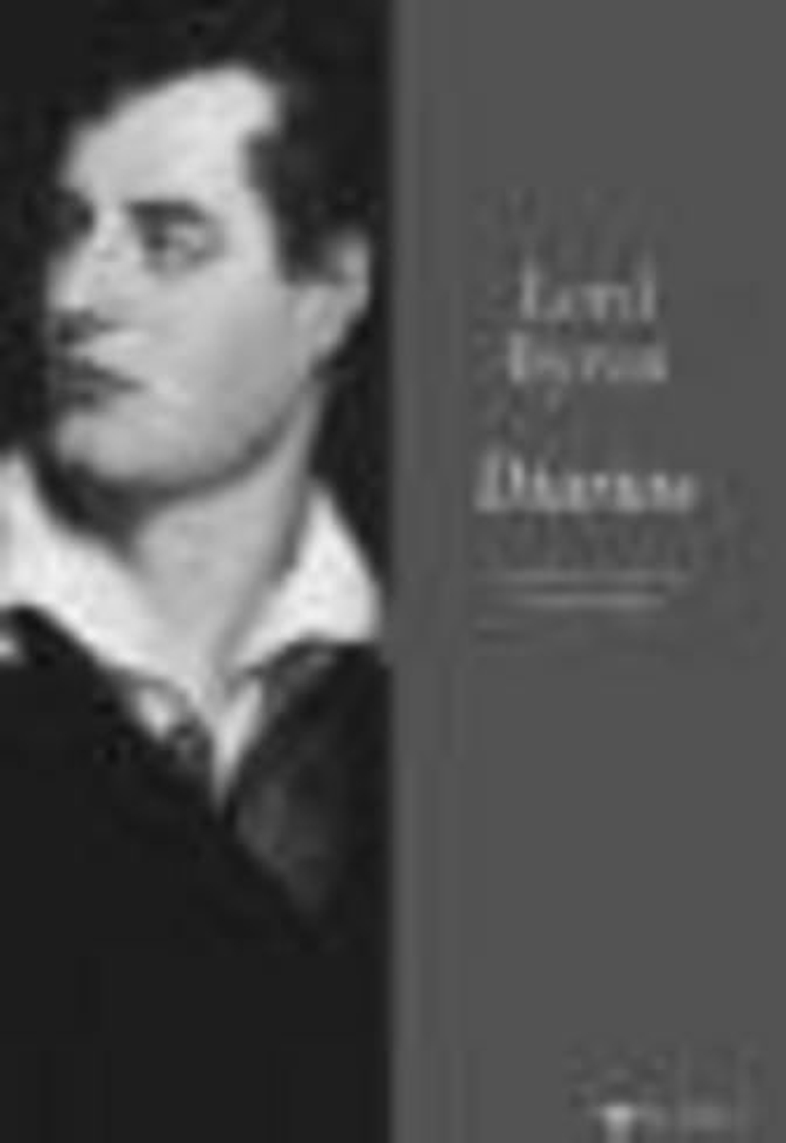 Retrato de Georges Noel Gordon, VI Lord Byron.