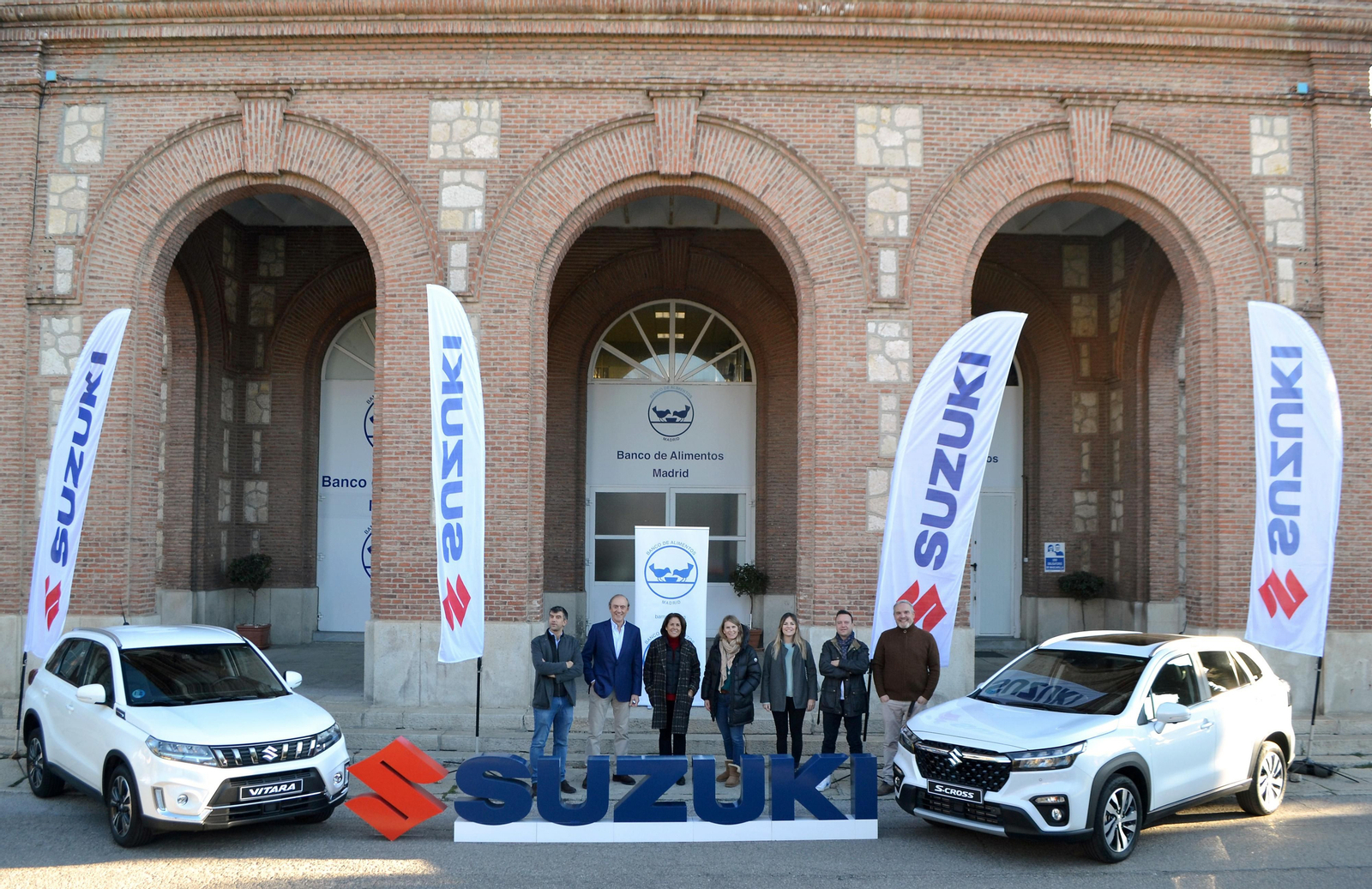 Suzuki eleva a 5,5 toneladas la aportación a la Fundación Banco de Alimentos de Madrid gracias a las redes sociales