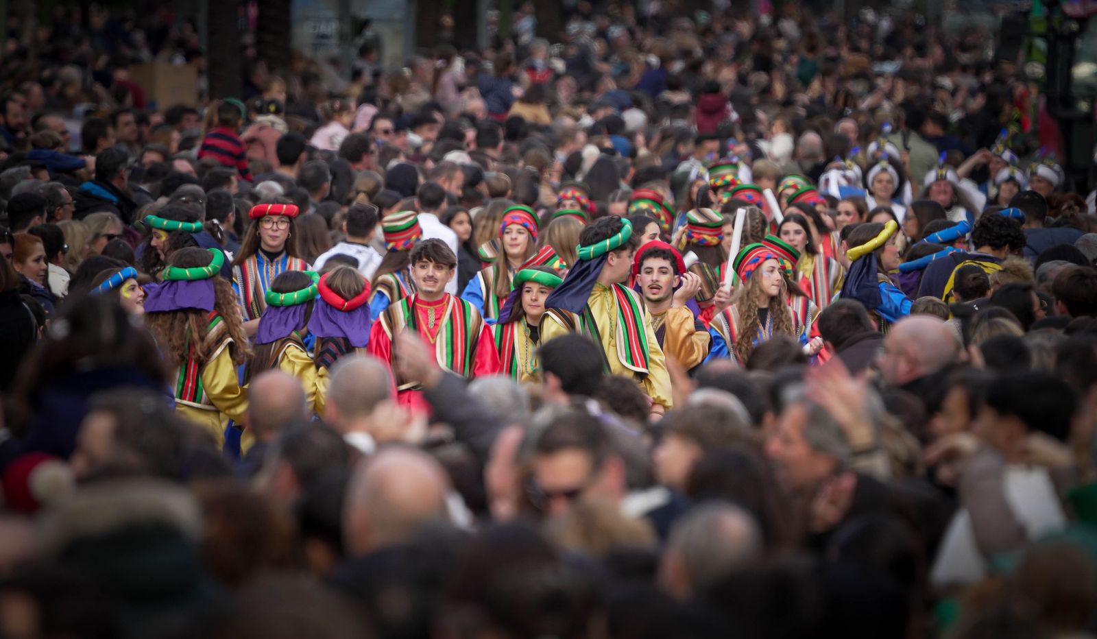 Imágenes de la cabalgata de Reyes Magos en Jerez