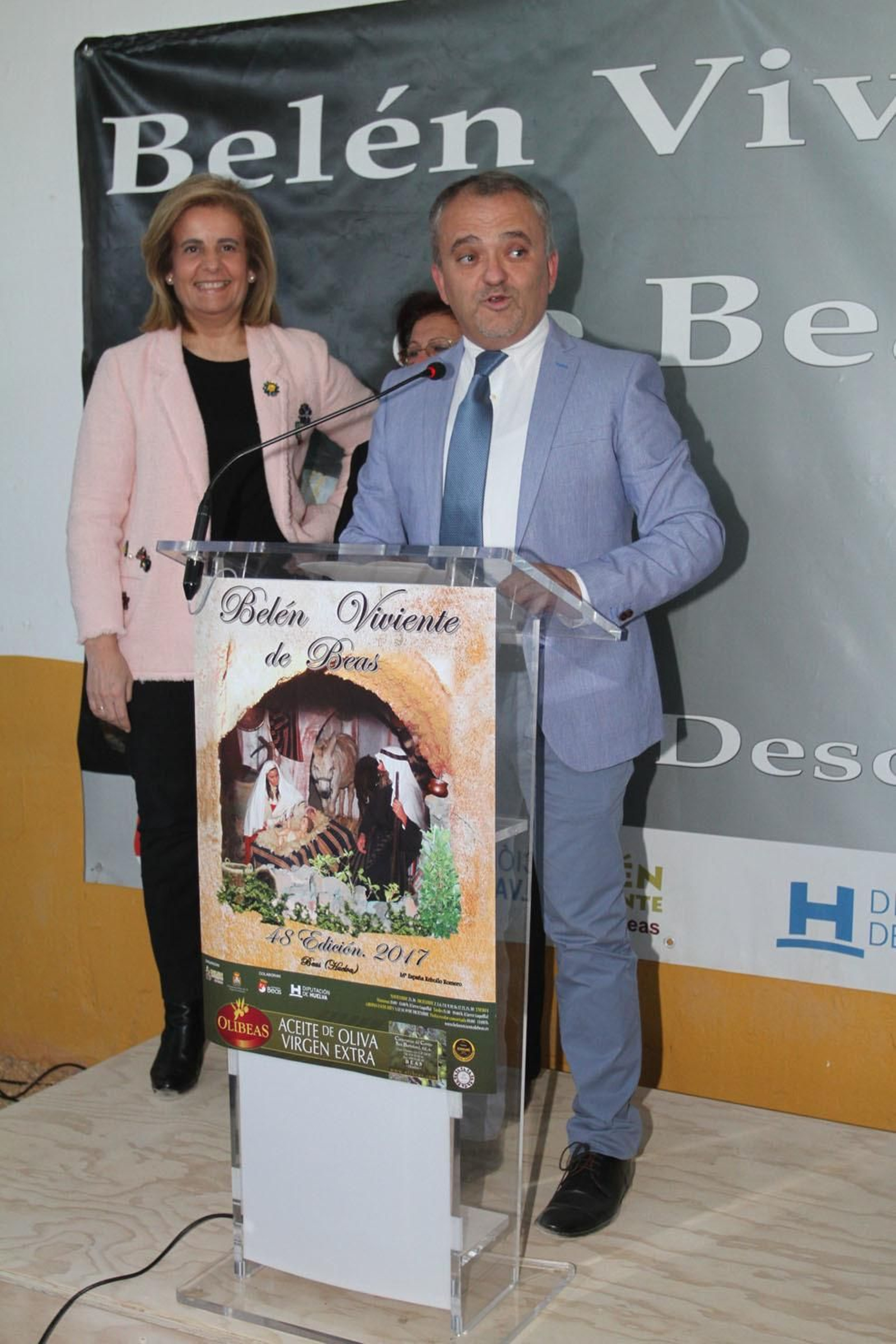 Imágenes de la inauguración del Belén viviente de Beas