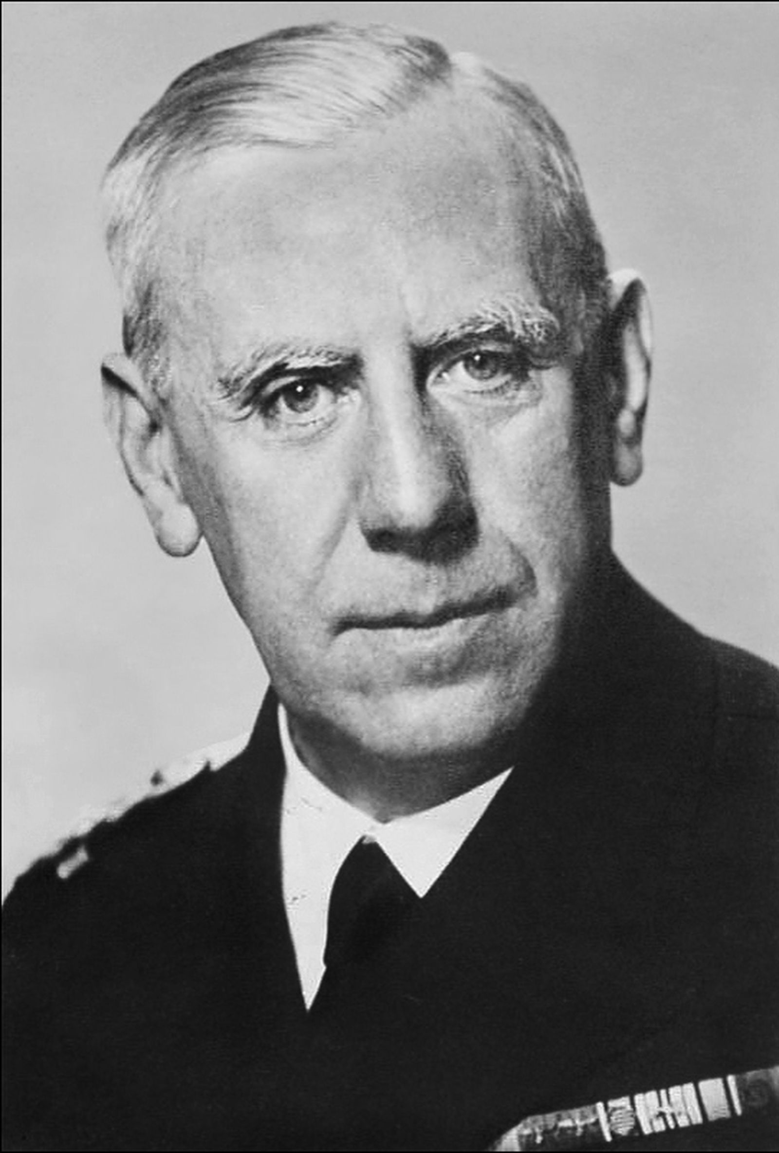 Wilhelm Canaris,  jefe del contraespionaje militar alemán.