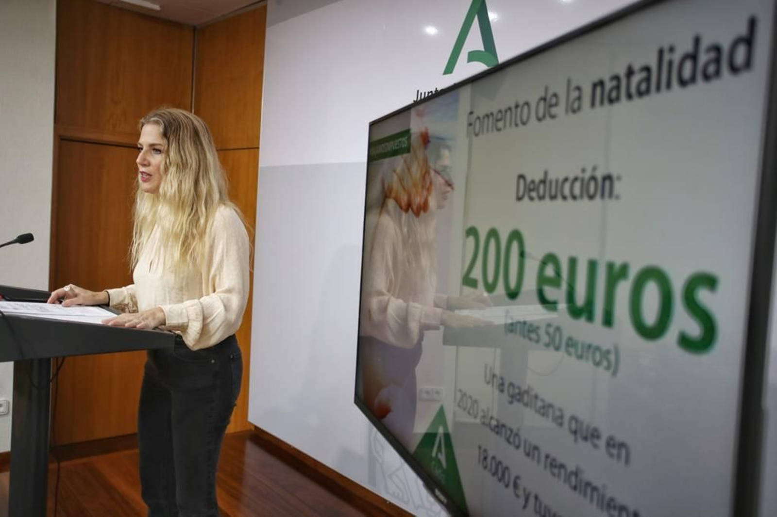 Ana Mestre, delegada del Gobierno de la Junta en Cádiz.