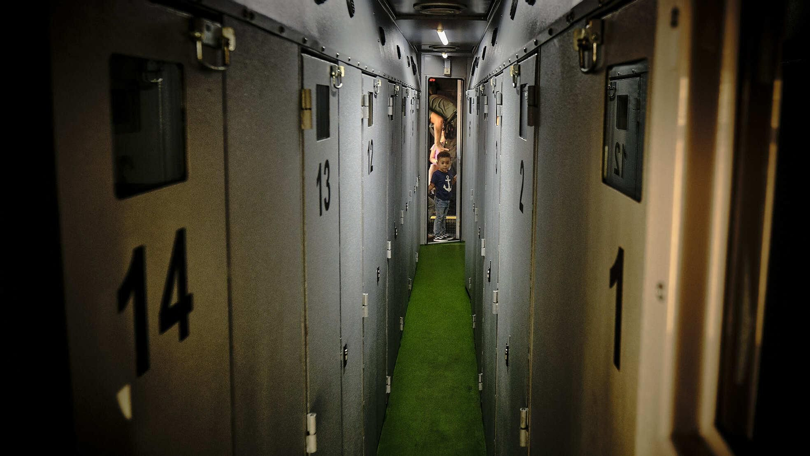 Instantánes durante la jornada de Puertas abiertas en el patio la Comandancia