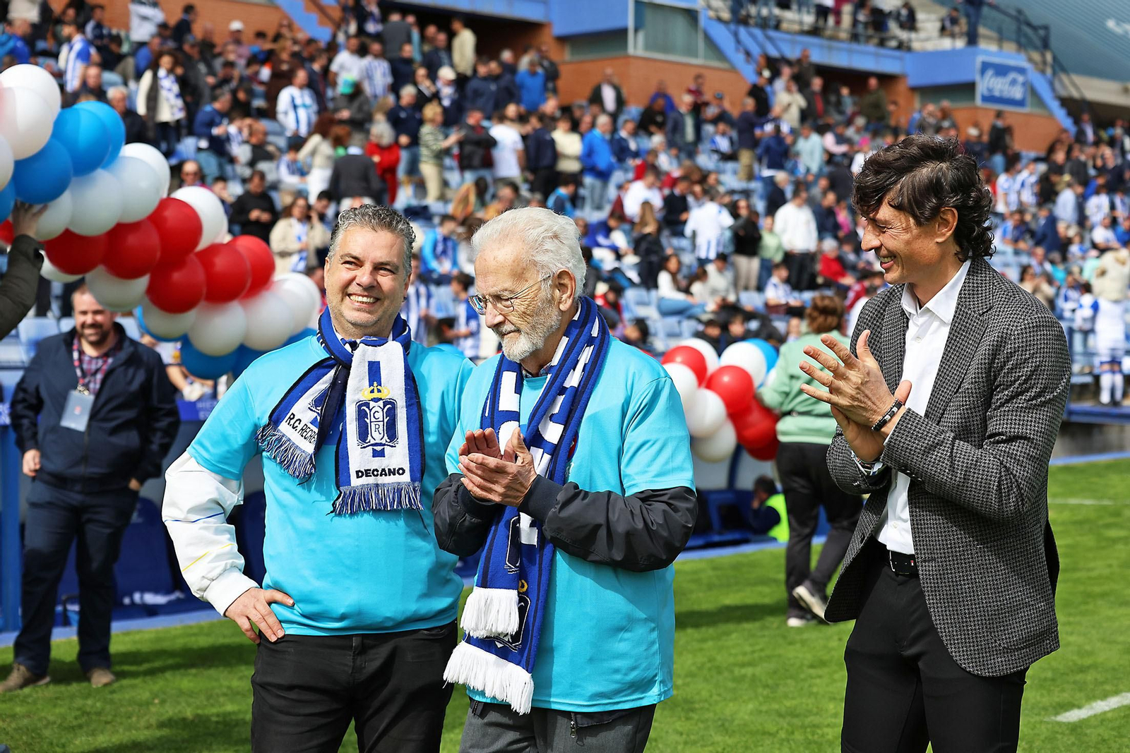 Ambiente en las gradas del Recreativo de Huelva vs AD Ceuta FC