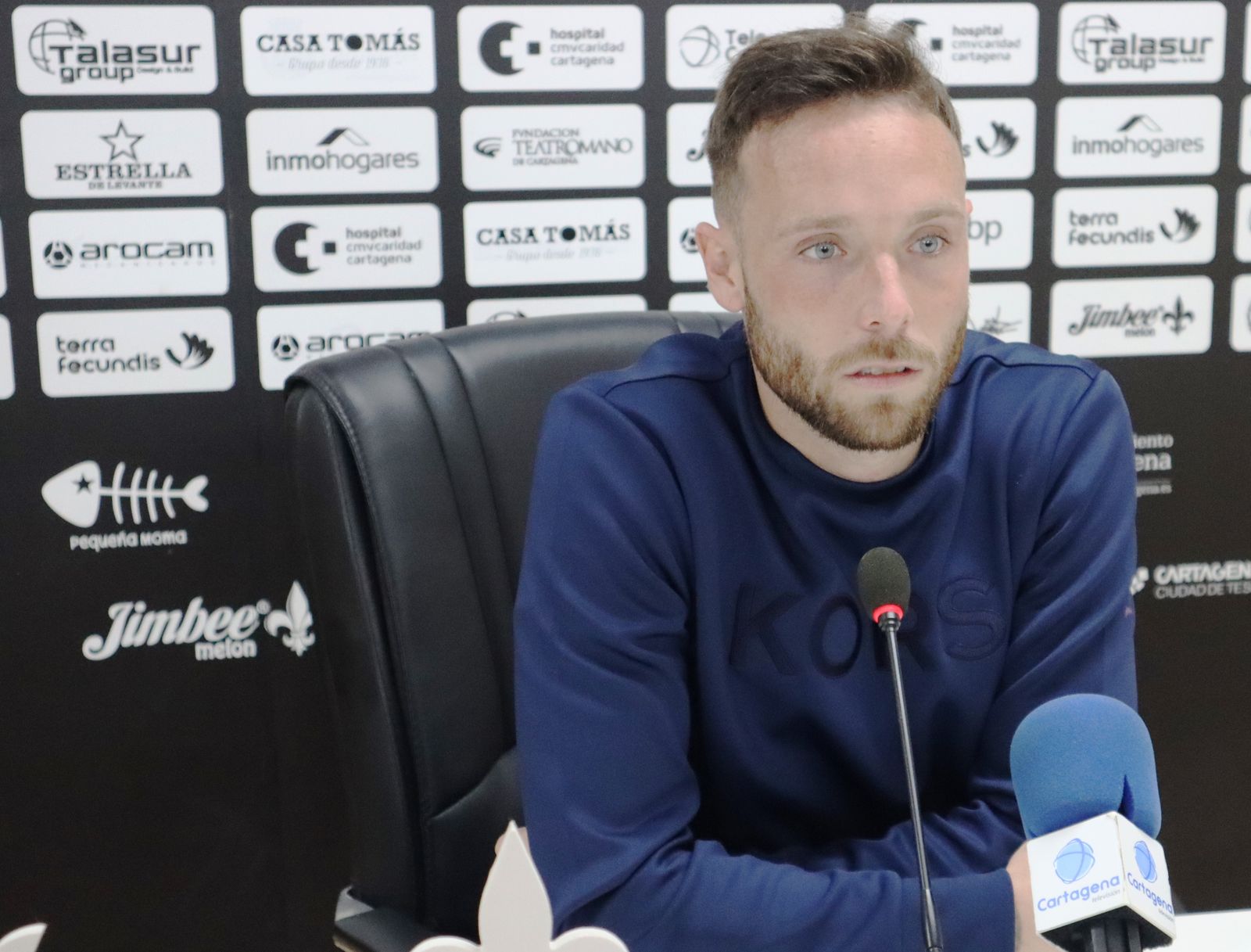 José Ángel Jurado, en rueda de prensa