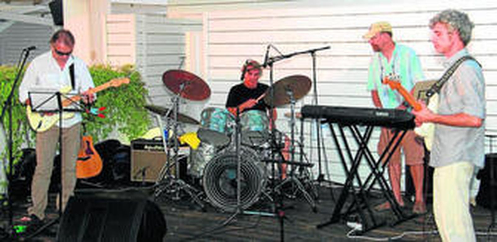 Patrick Horgan y la Dyzzi Block Band.