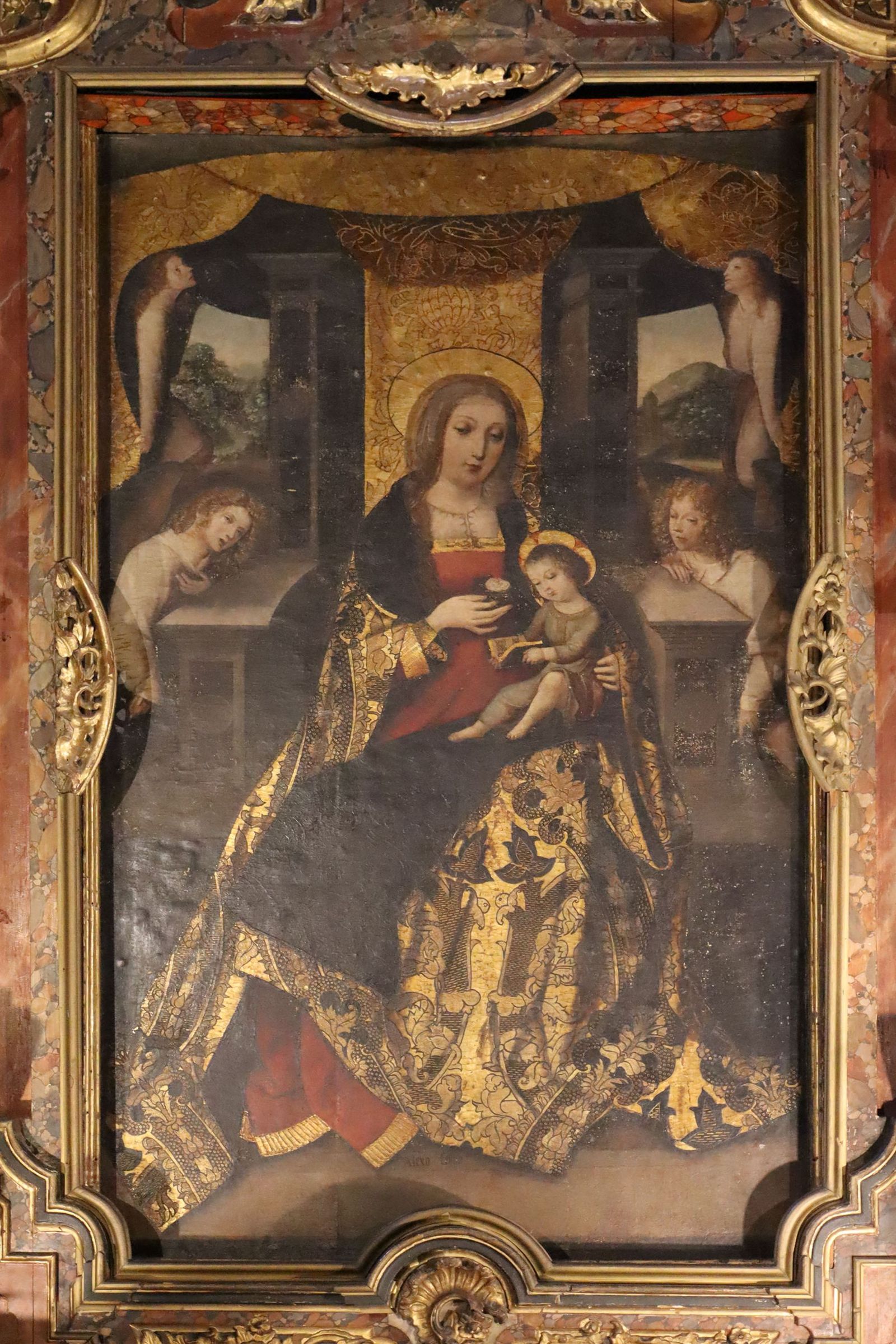 Se trata de una obra única en la producción de este artista del renacimiento