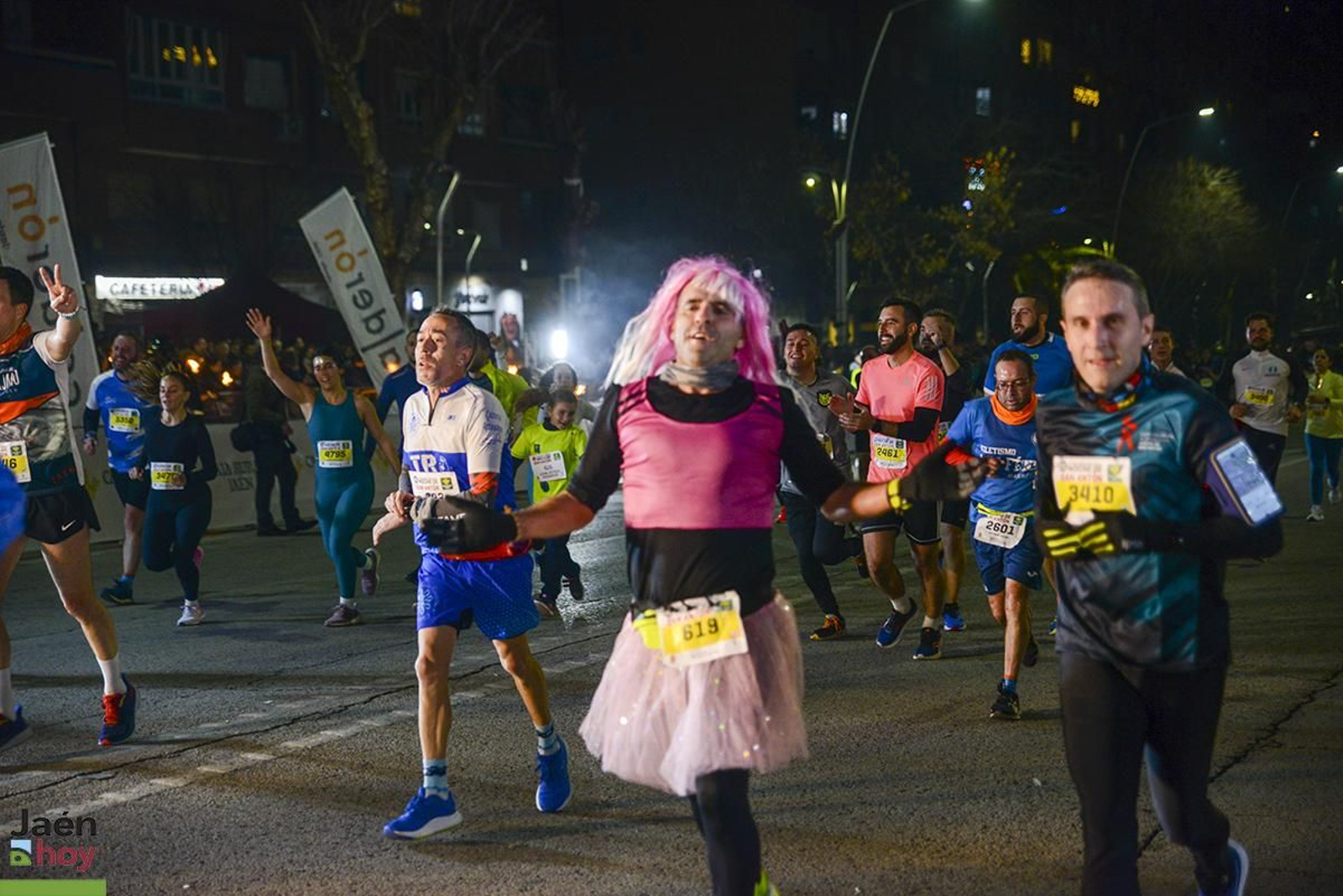 Corredores élite de la San Antón