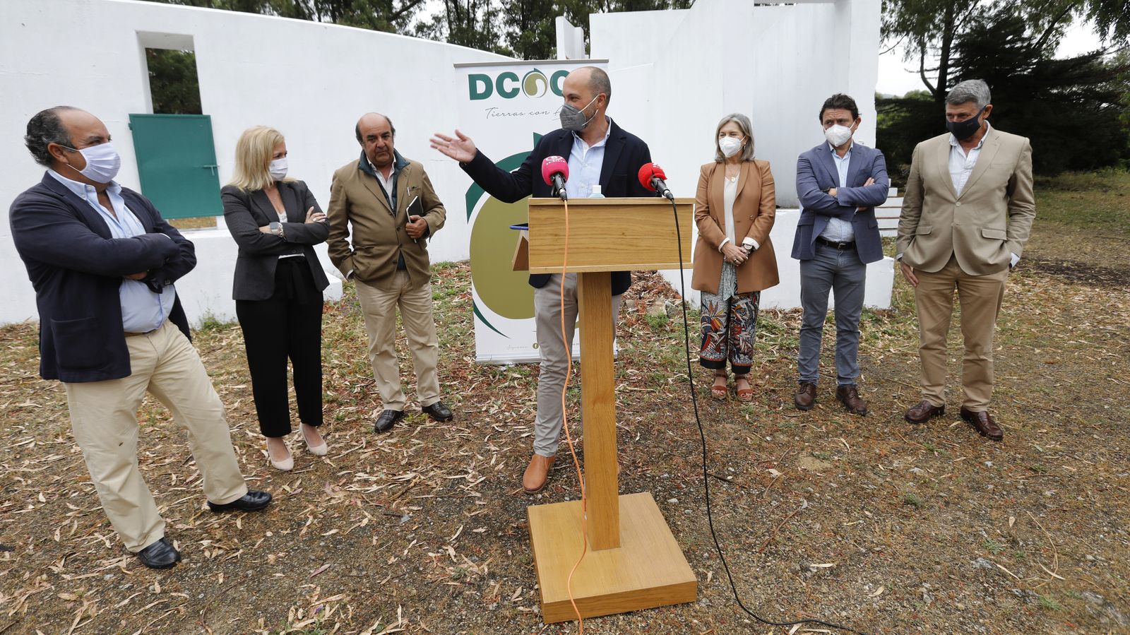 Las fotos del centro de carga de ganado vacuno en Los Barrios