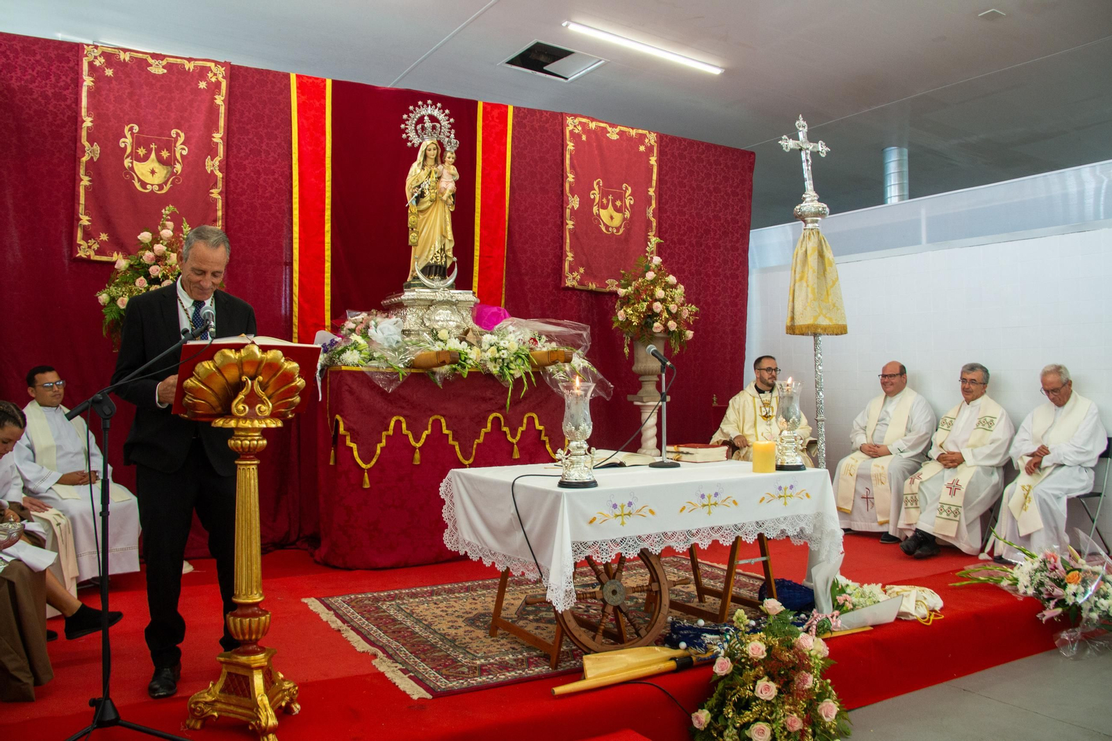 La Lonja de Motril acoge la tradicional misa en honor a la Virgen del Carmen La Lonja de Motril acoge la tradicional misa en honor a la Virgen del Carmen