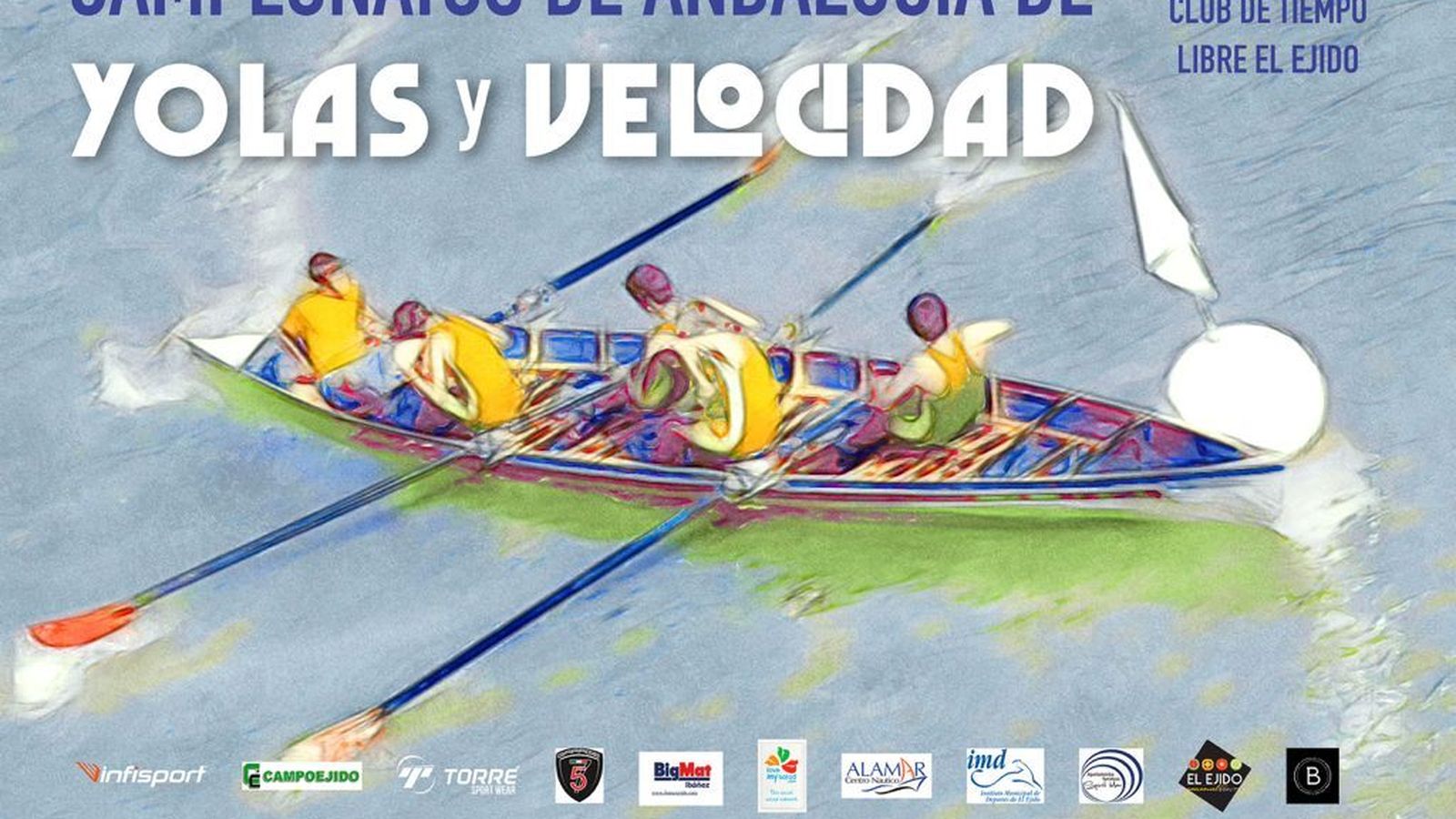 El cartel de la competición que tendrá lugar en Almería.