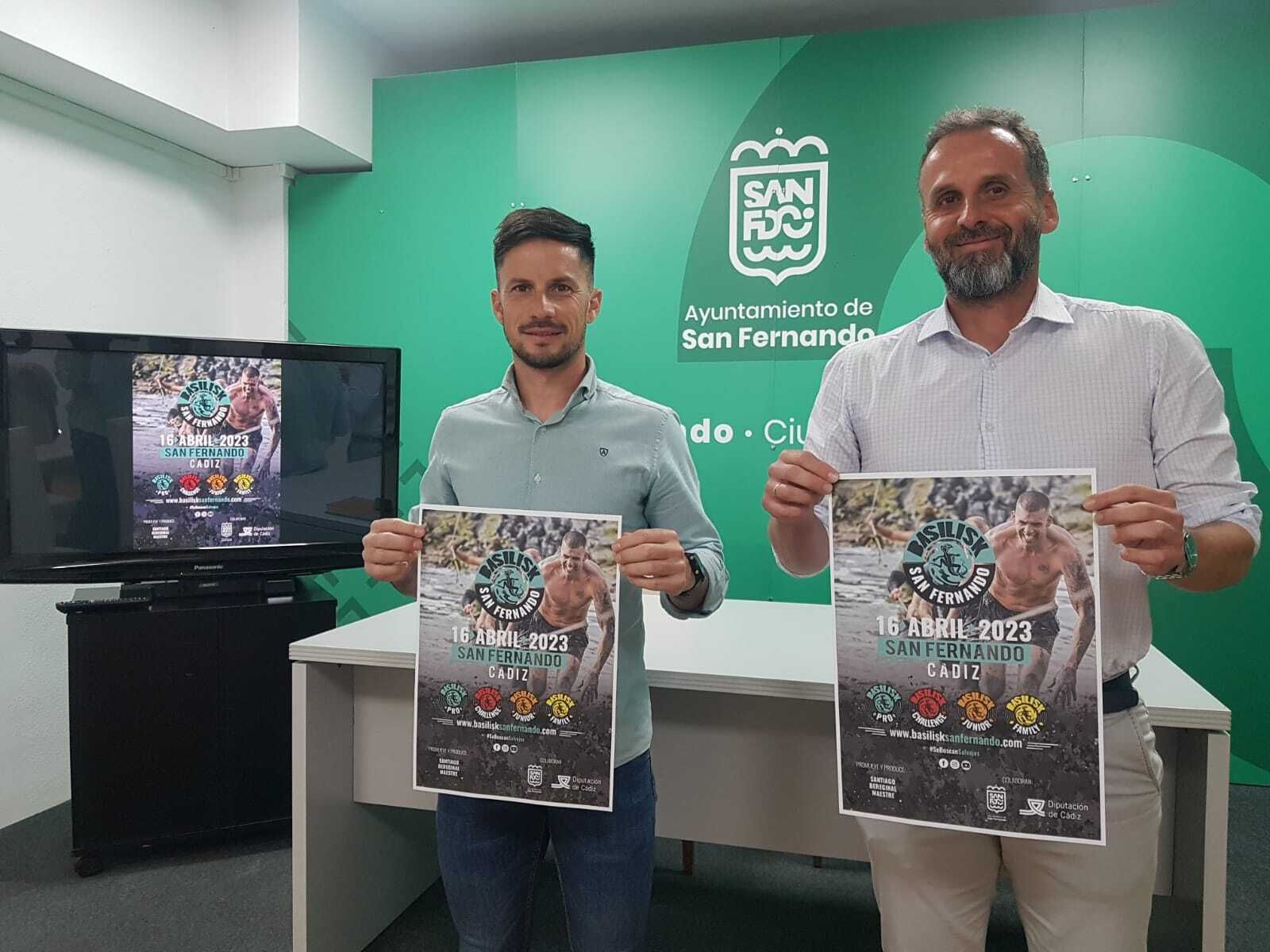 Cartel de la Basilisk Race de San Fernando.