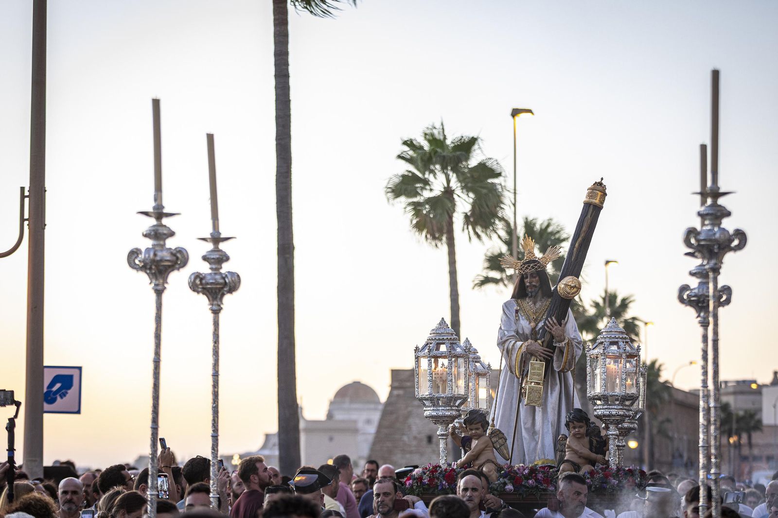 Las imágenes históricas del Nazareno en Puerta Tierra