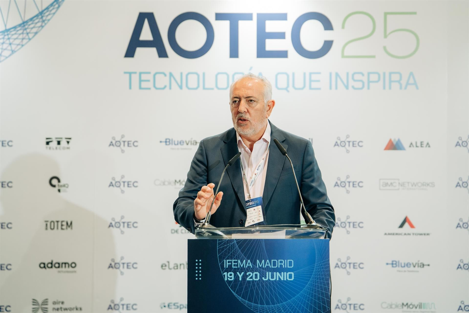 Antonio García Vidal, presidente de Aotec