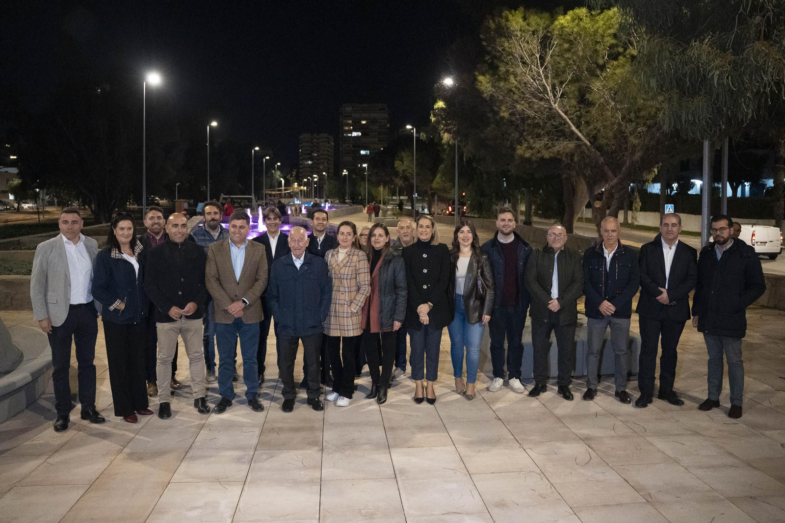 Las imágenes de la inauguración de la primera fase de la adecuación de la Rambla San Antonio de Aguadulce