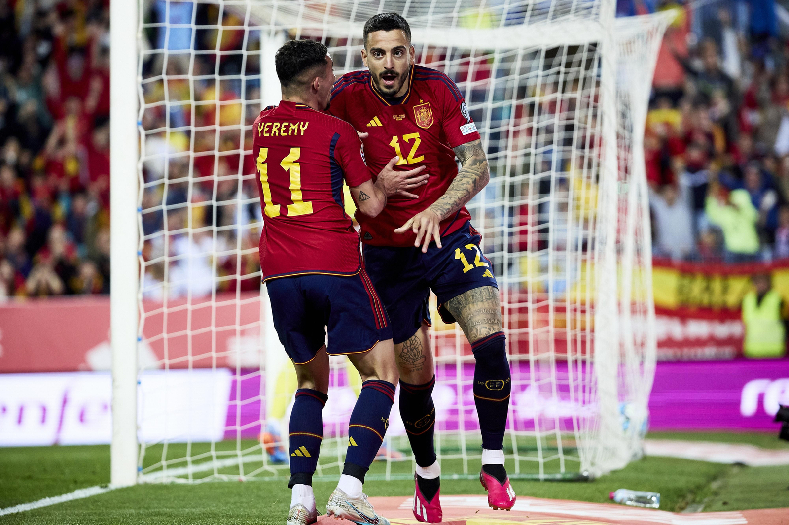 Las fotos del triunfo de España ante Noruega (3-0)