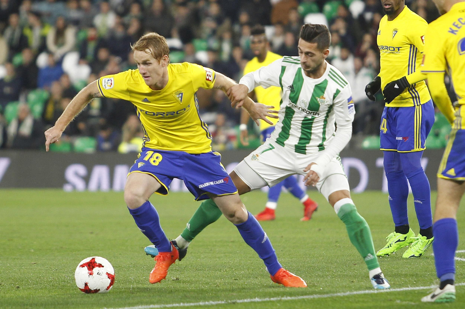 Las imágenes del Betis-Cádiz de Copa