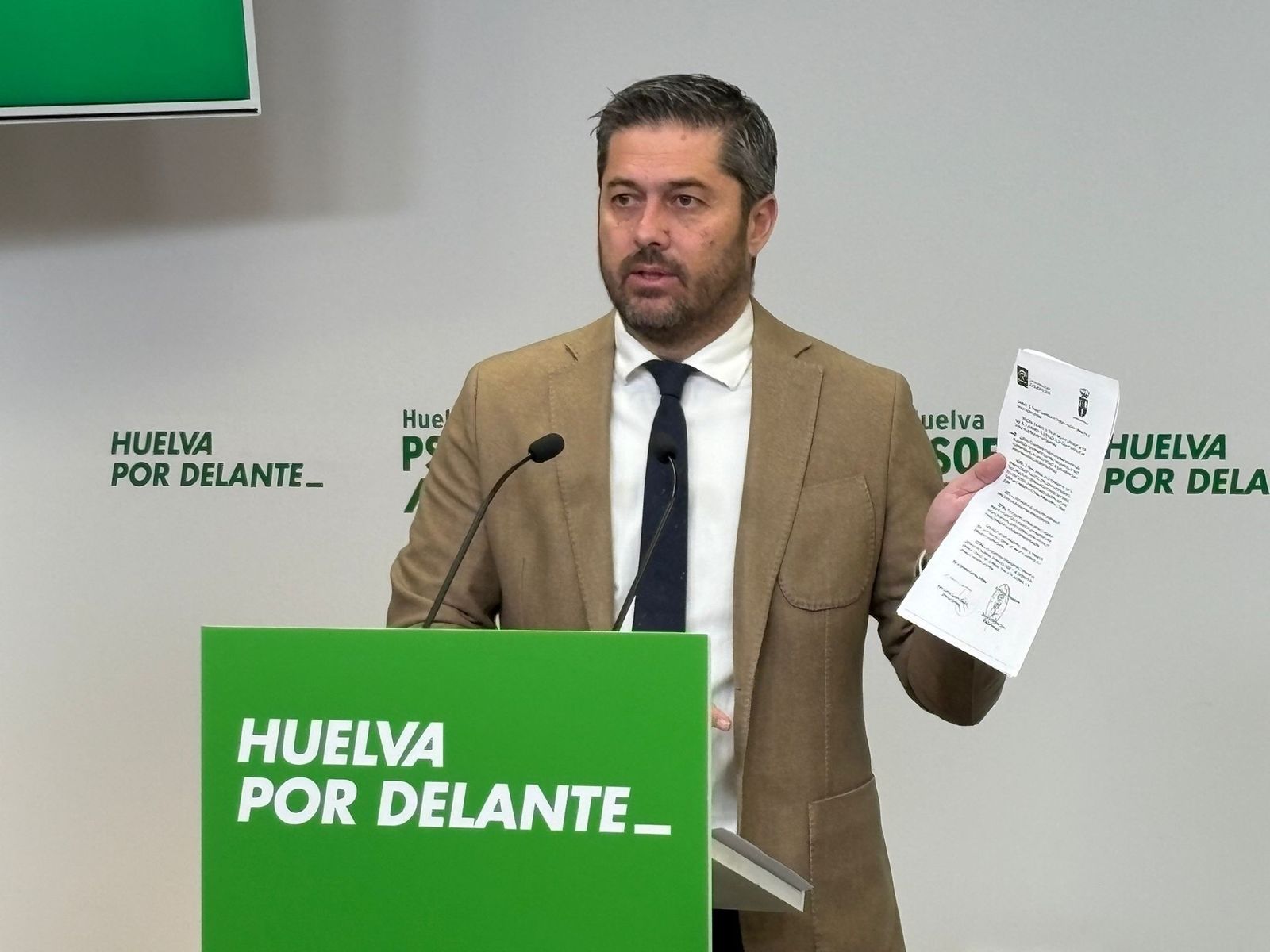 Baluffo, en rueda de prensa este viernes.
