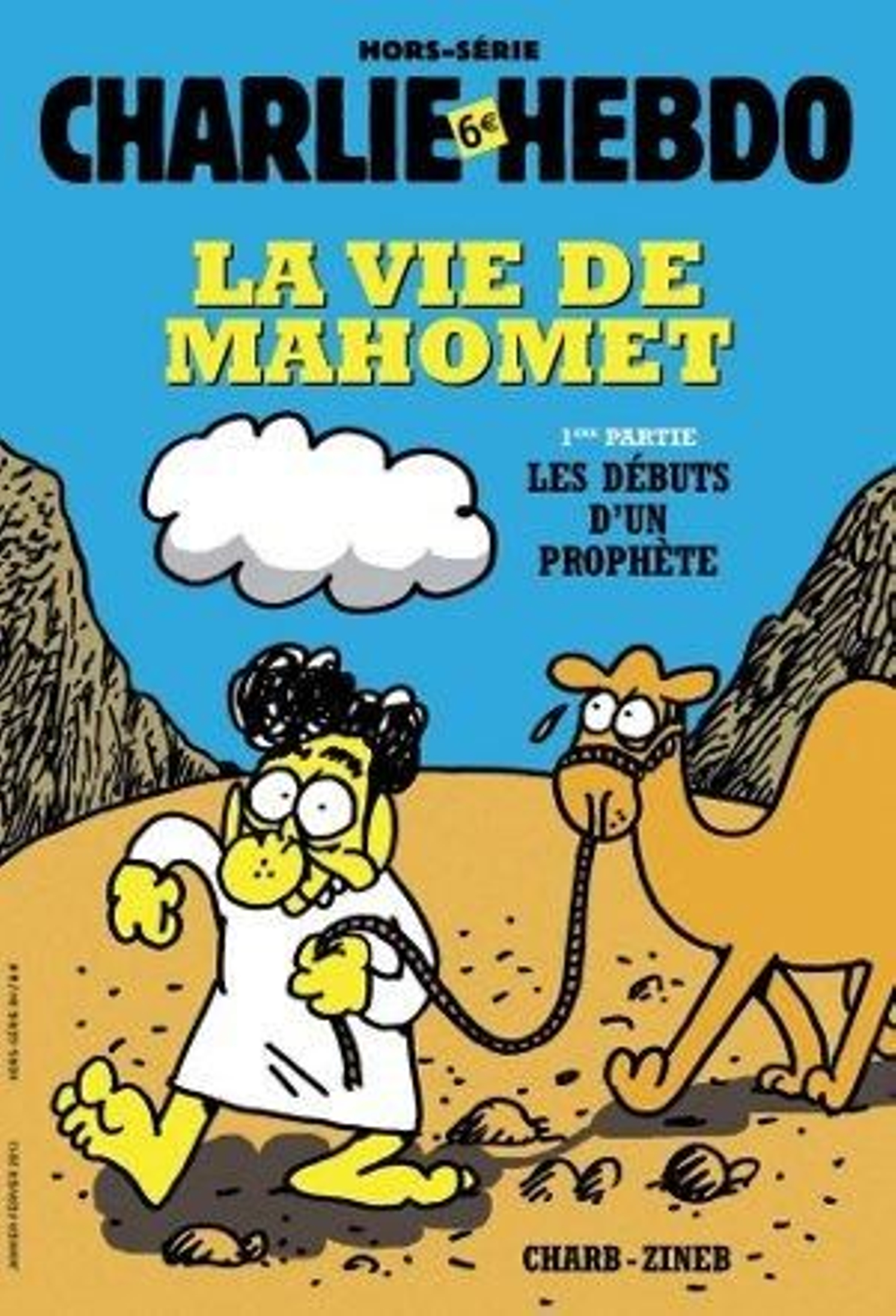 La revista satírica 'Charlie Hebdo' publica un cómic sobre la vida de Mahoma