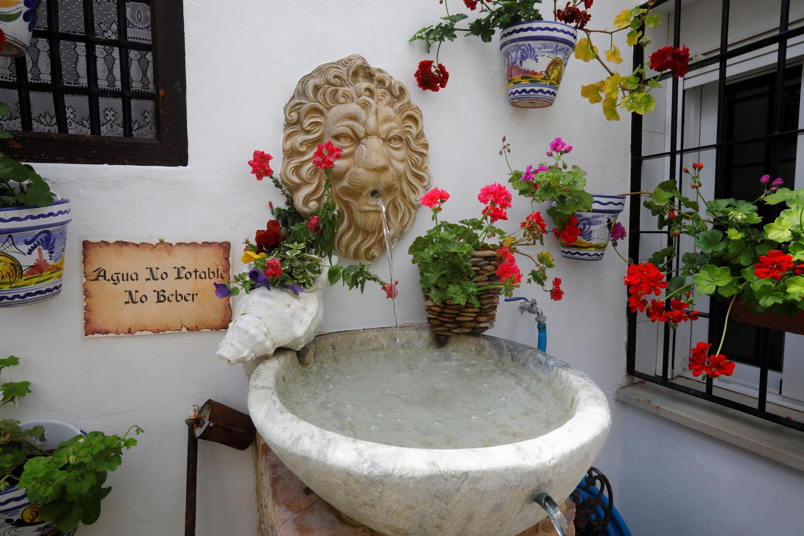 Patio del convento de las Carmelitas Descalzas.