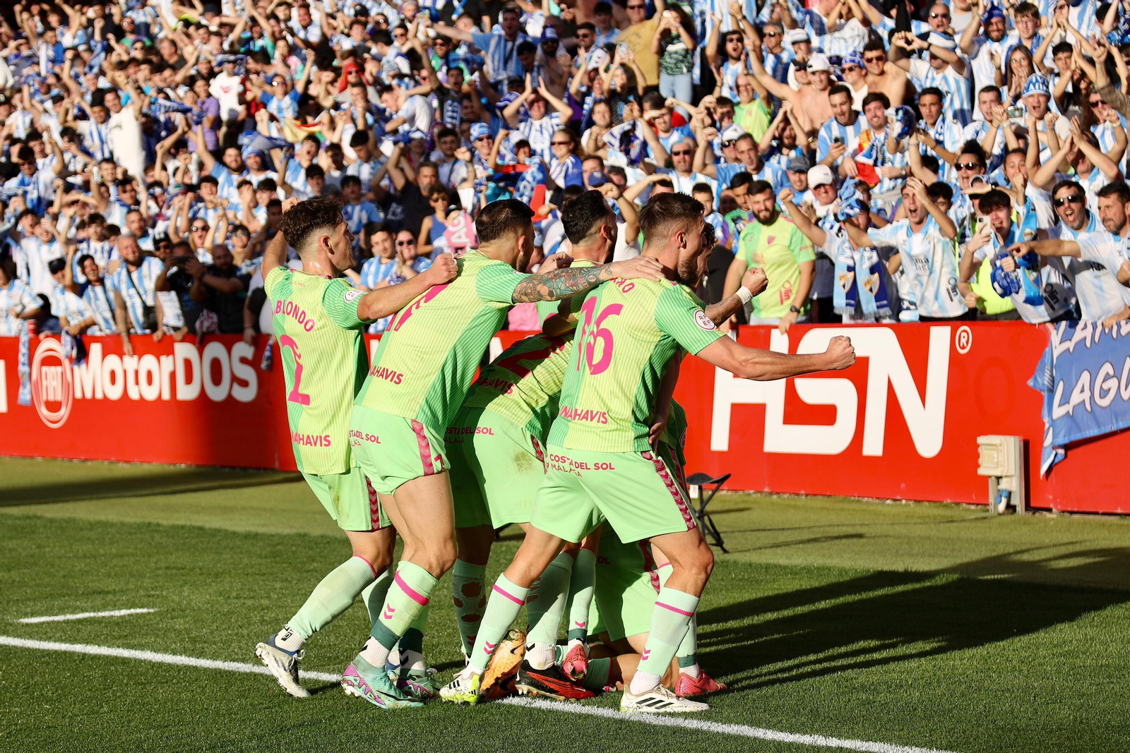 Las fotos del Recreativo Granada - Málaga CF
