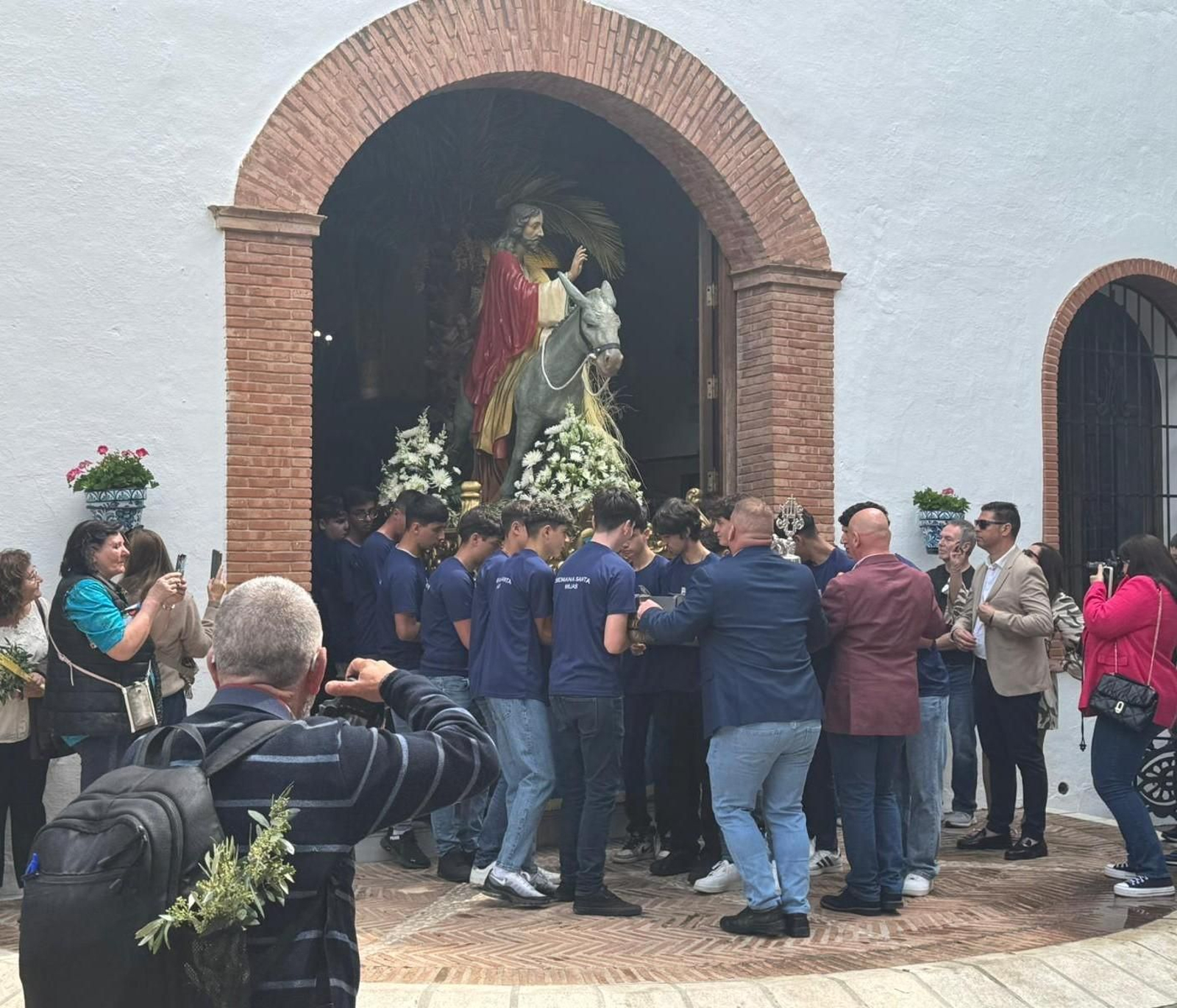 La Pollinica el Domingo de Ramos en Mijas, en imágenes