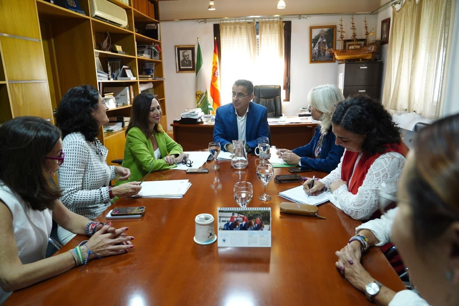 Visita de la consejera a Barbate